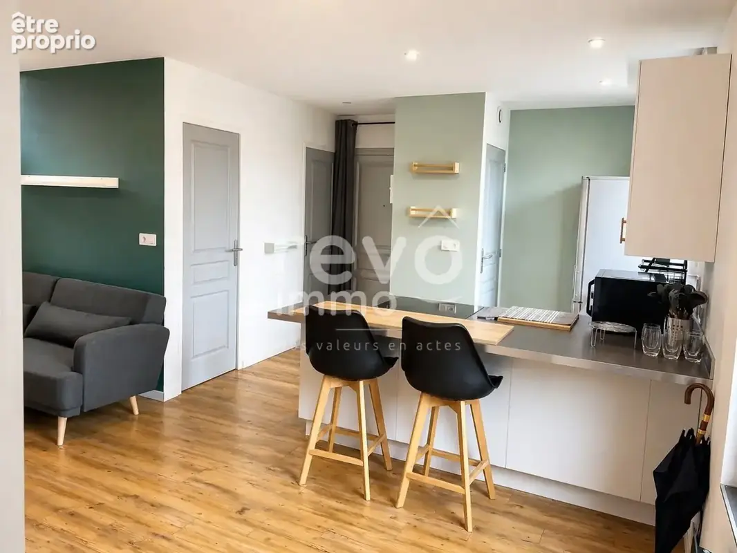Angers centre ville, T2 meublé de 43 m²  Loué 950 /mois  Bail jusqu'en 2027  Rentabilité 5,3 % - photo 6