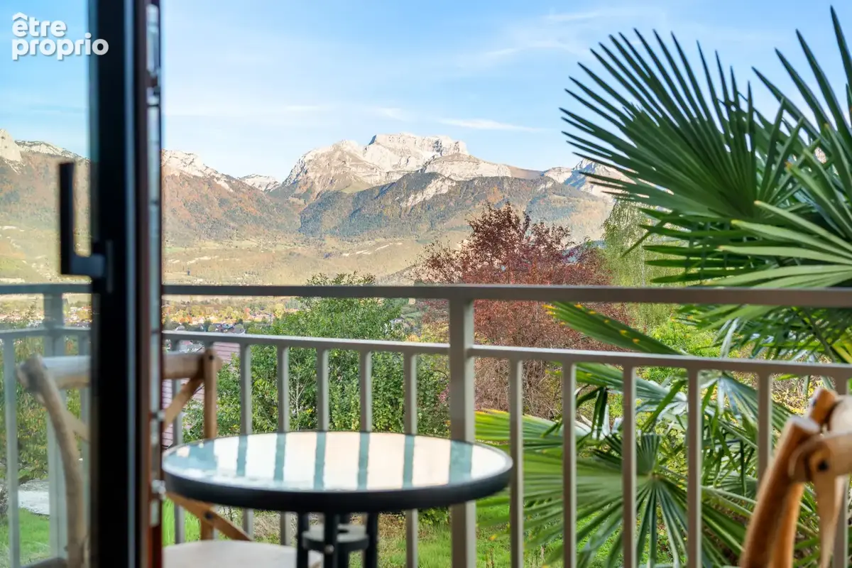 Saint Jorioz - Appartement atypique de 133 m2 avec studio indépendant - Vue lac et montagnes - photo 1