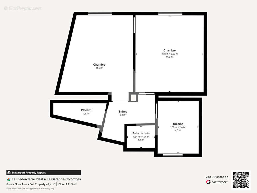 Appartement à LA GARENNE-COLOMBES