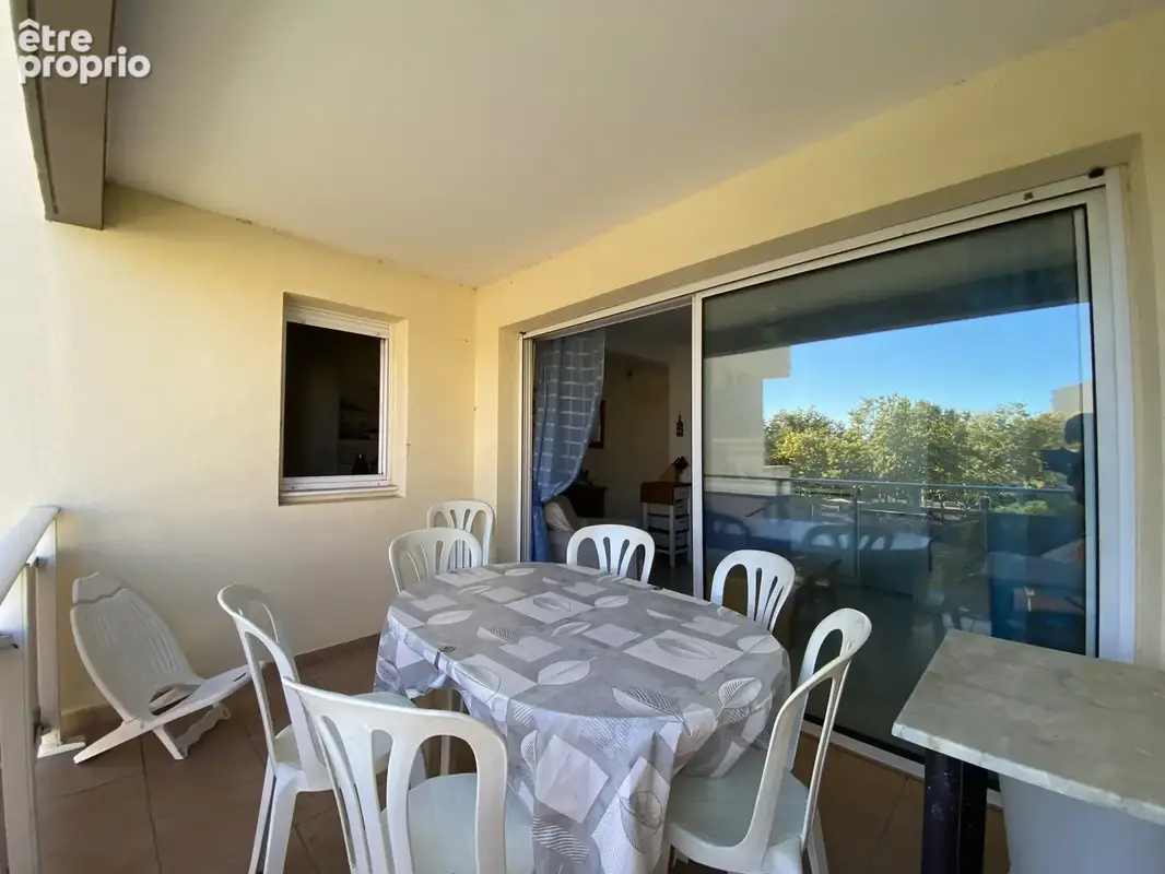 Cap d'agde- plage richelieu- t2 cabine- terrasses- garage- ascenseur - photo 16