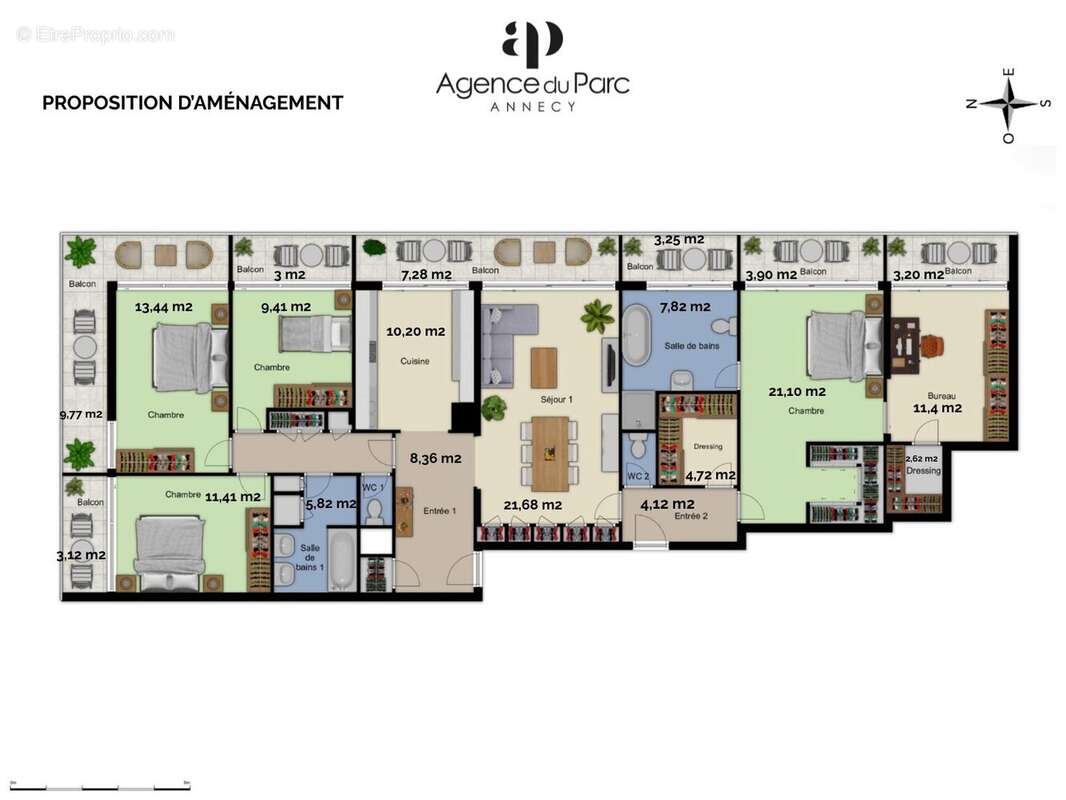 Appartement à ANNECY