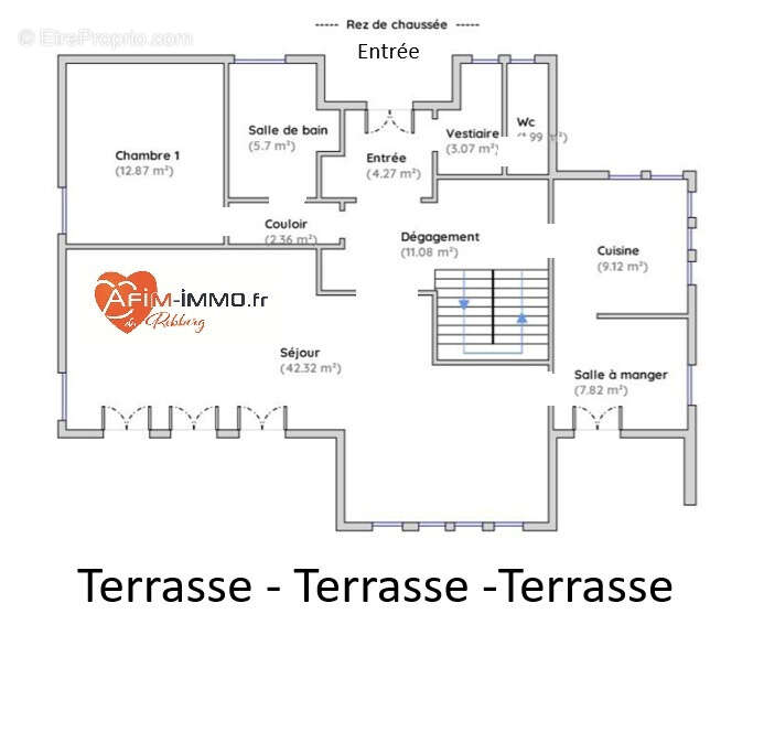 Maison architecte 253m2   Parc 22 ares- Plain-pied 6 chambres orientation ouest - photo 2