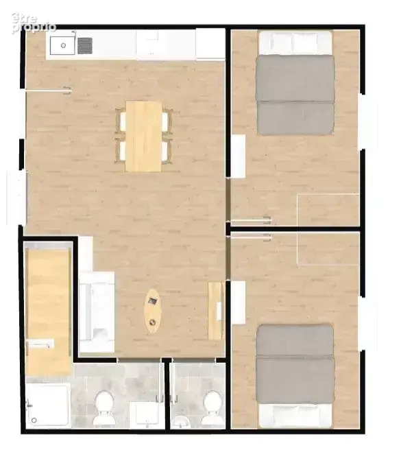 Vente Appartement Saint-etienne-de-saint-geoirs(38590) 110 000ï¿œ - photo 3