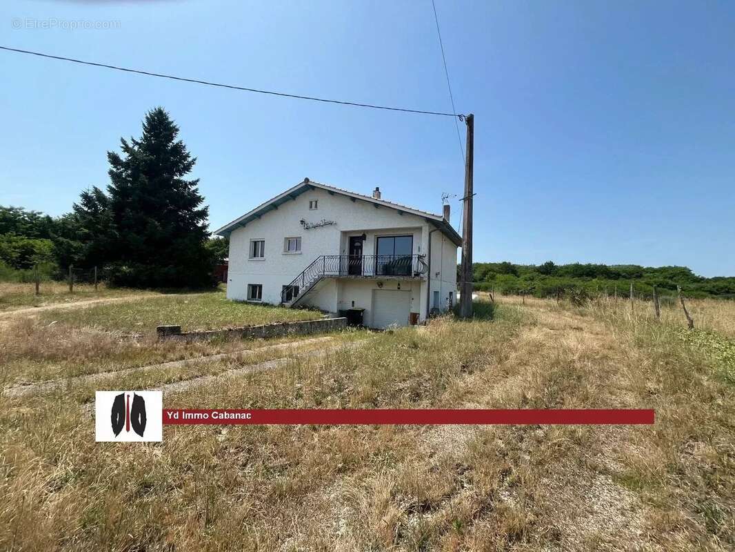 Maison à CABANAC-ET-VILLAGRAINS