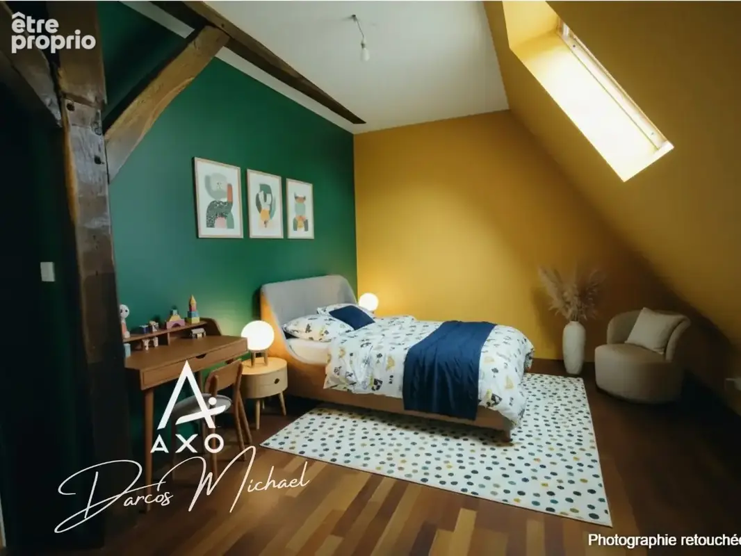 Immeuble de caractère  ~375 m²  Maison principale, 3 appartements loués, local professionnel  Beaufort-en-Anjou - photo 24