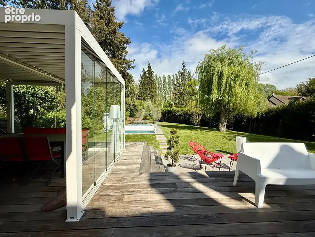 Maison d'architecte 6 pièces180 m2 , Piscine - photo 16