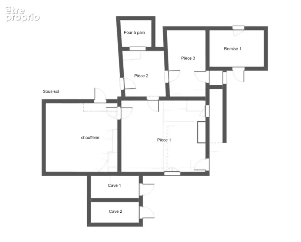 LES ROSIERS SUR LOIRE, Maison en pierre à rénover de 84m²/120m² développables avec dépendances et jardin - photo 7