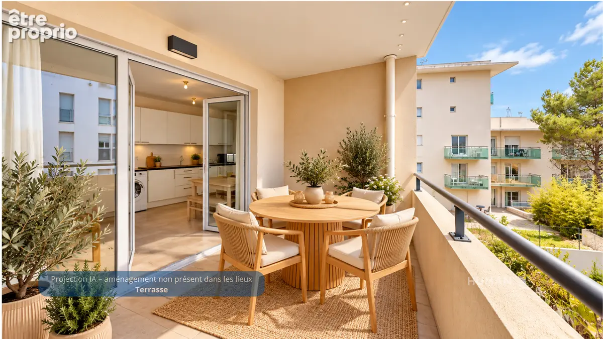 Antibes 2 pièces 41,88 m²  terrasse sud proche sophia antipolis - photo 12