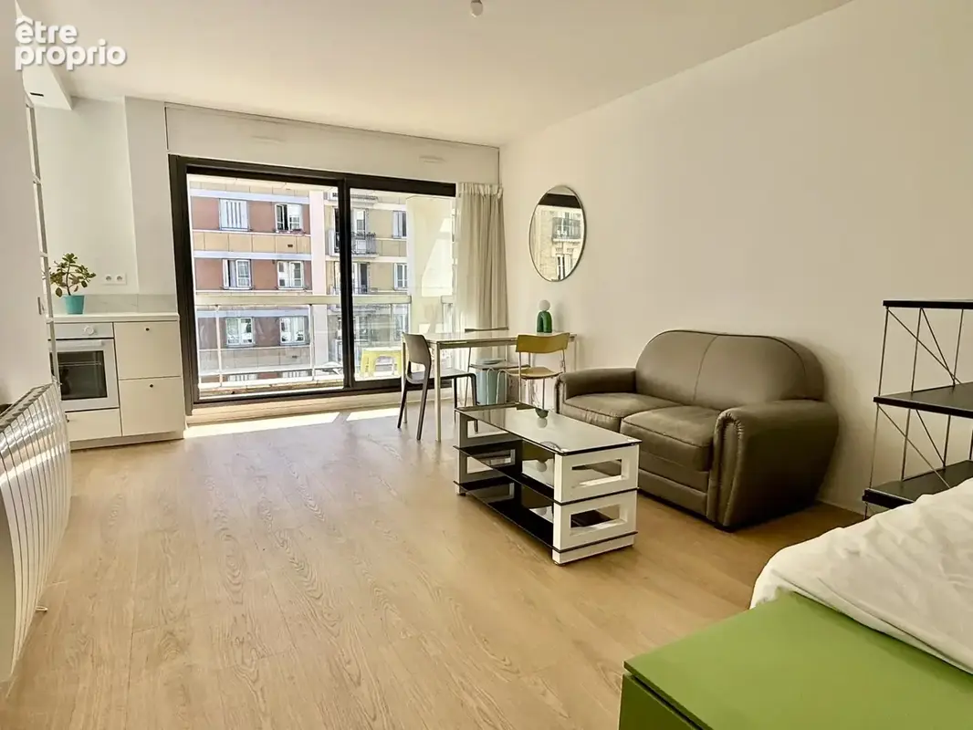 Paris 13e - Studio avec grand balcon - photo 7