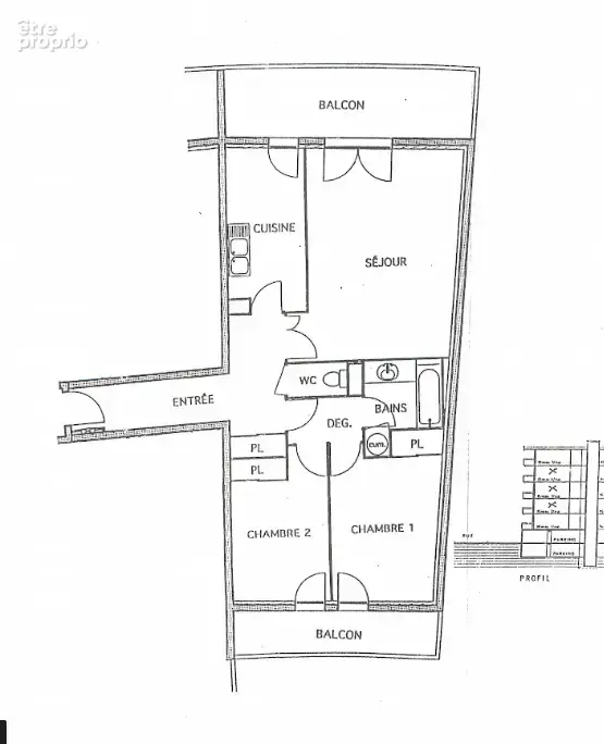 Appartement t3 75m2 - photo 9