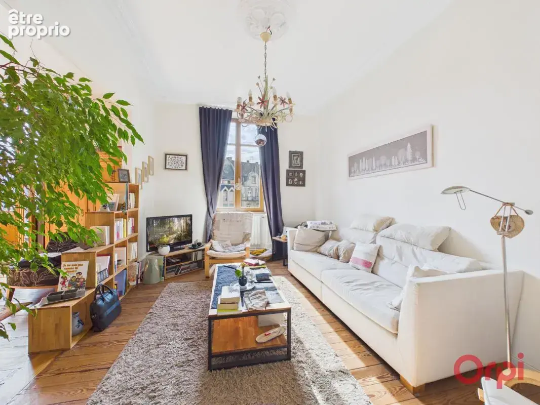 Appartement bourgeois de charme en duplex – 76.26 m² carrez (88.50 m² au sol) – strasbourg boulevard clémenceau - photo 4