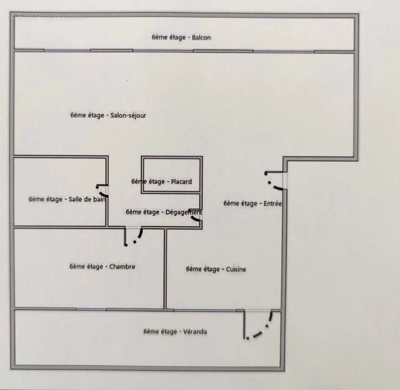 Appartement à PARIS-18E