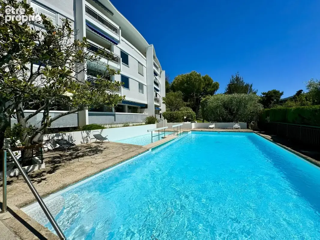 Cannes vente appartement 3 pieces residence avec piscine - photo 3