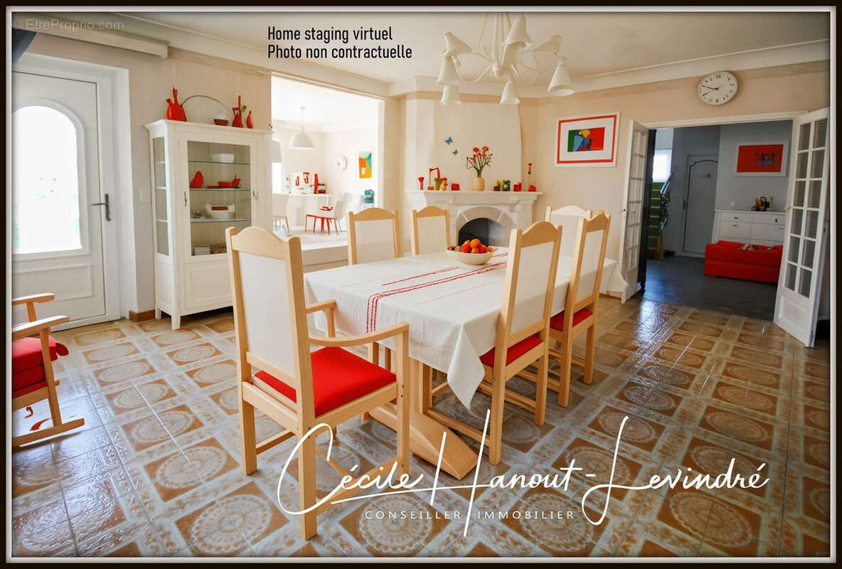 Secteur Baie du Mont-Saint-Michel -  pavillon sur sous-sol 165 M2 - 5 chambres - terrain 1662 m2. - photo 6