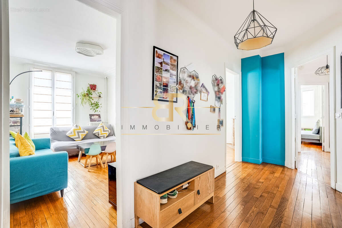 Paris 17e   rue redon   appartement familial de 96 m2   3 chambres   étage élevé avec ascenseur - photo 5