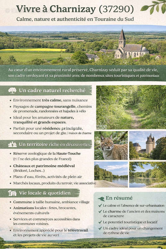 Maison à CHARNIZAY