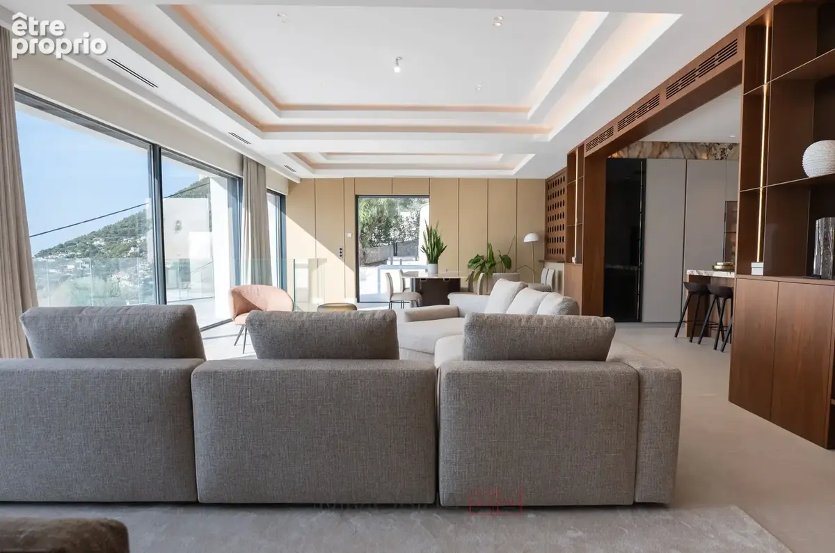 Villa contemporaine d'exception - vue mer panoramique aux portes de monaco - photo 6