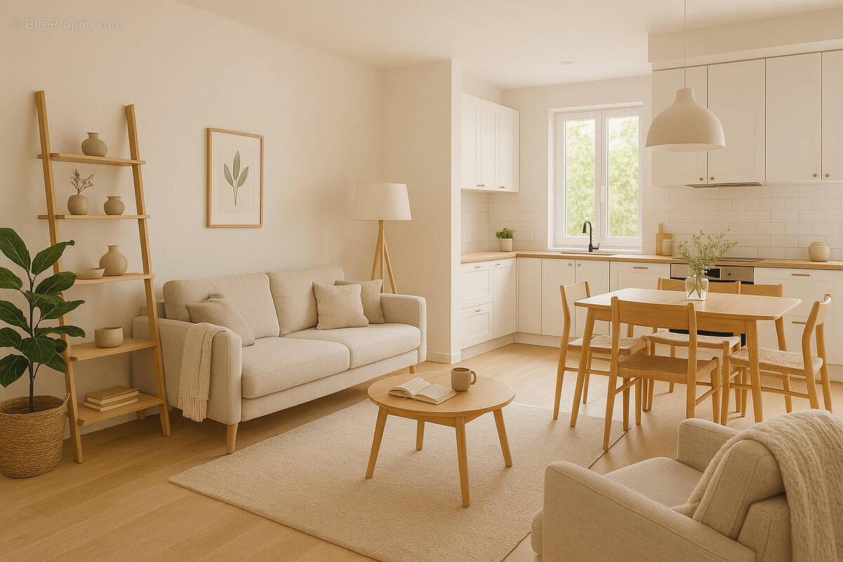 Appartement à SAINT-MARTIN-BOULOGNE