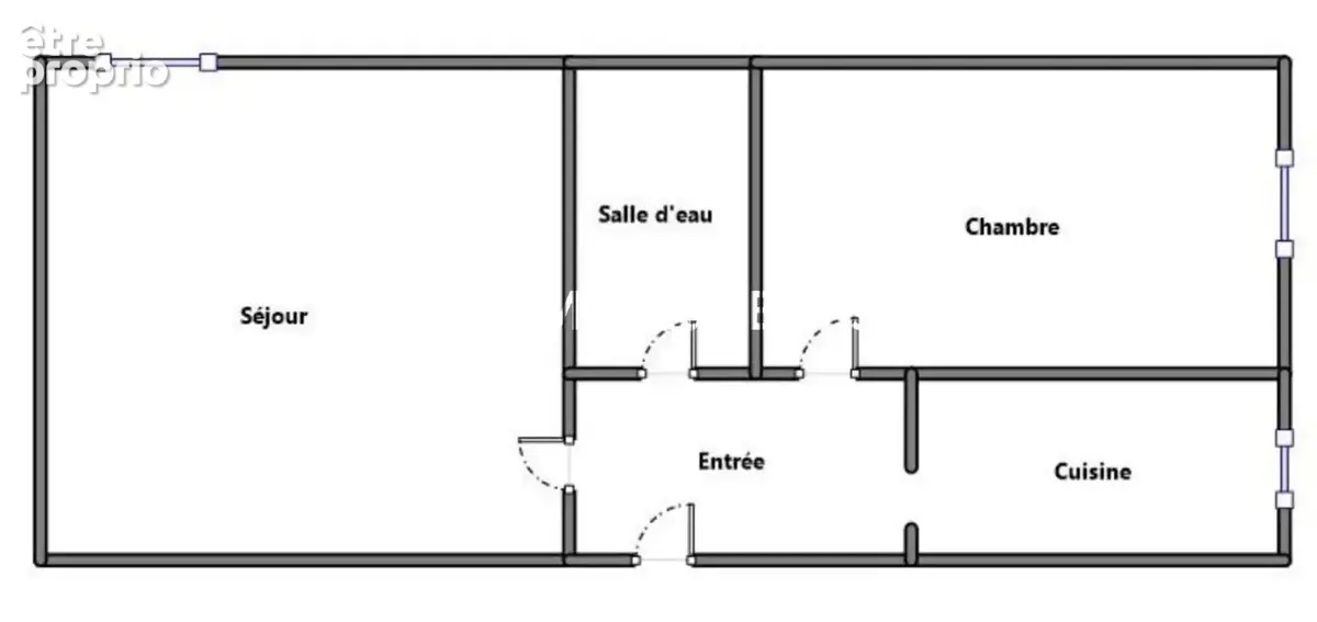 Paris 4è - Marais Saint-Paul : 2 pièces de 37 m² au calme sur cour arborée - photo 3
