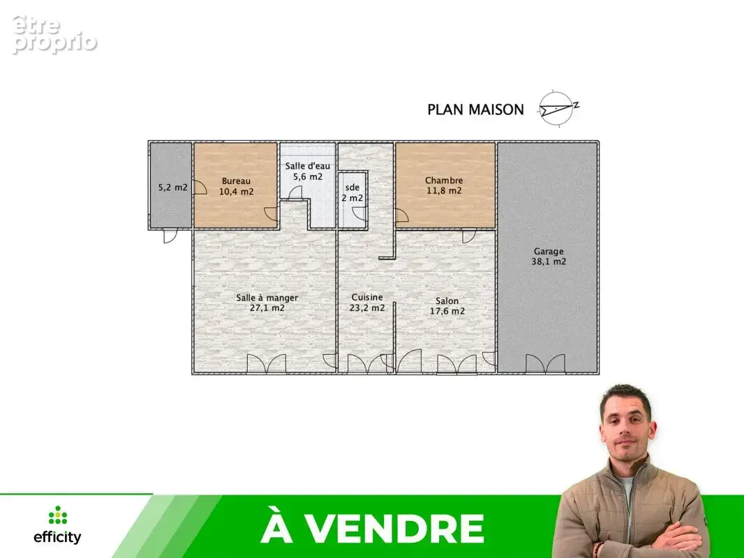 Maison 4 pièces 103 m² à vendre à Lussac-Les-Chateaux (86320) - photo 14