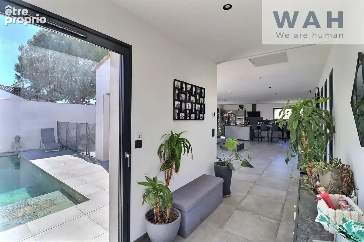 VENTE VILLA 6P 162 m2 avec piscine à Beauvoisin 30640 - photo 3