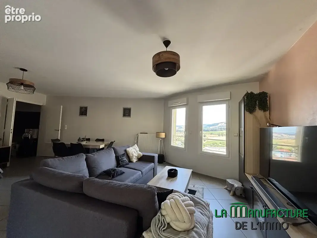 Appartement saint jean bonnefonds - t3 en rez de jardin de 72,11m2 avec terrasse et jardin - photo 15