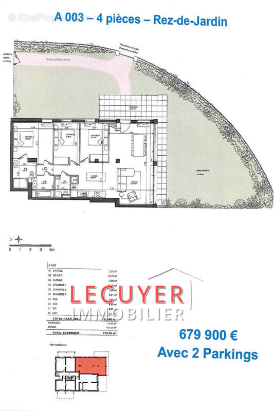 Appartement à VALLAURIS