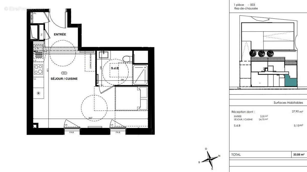 Appartement à SAINT-BRIEUC
