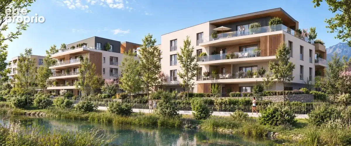 À vendre – Appartement T2 en rez-de-jardin avec terrasse et jardin à Ambilly (74) - photo 4