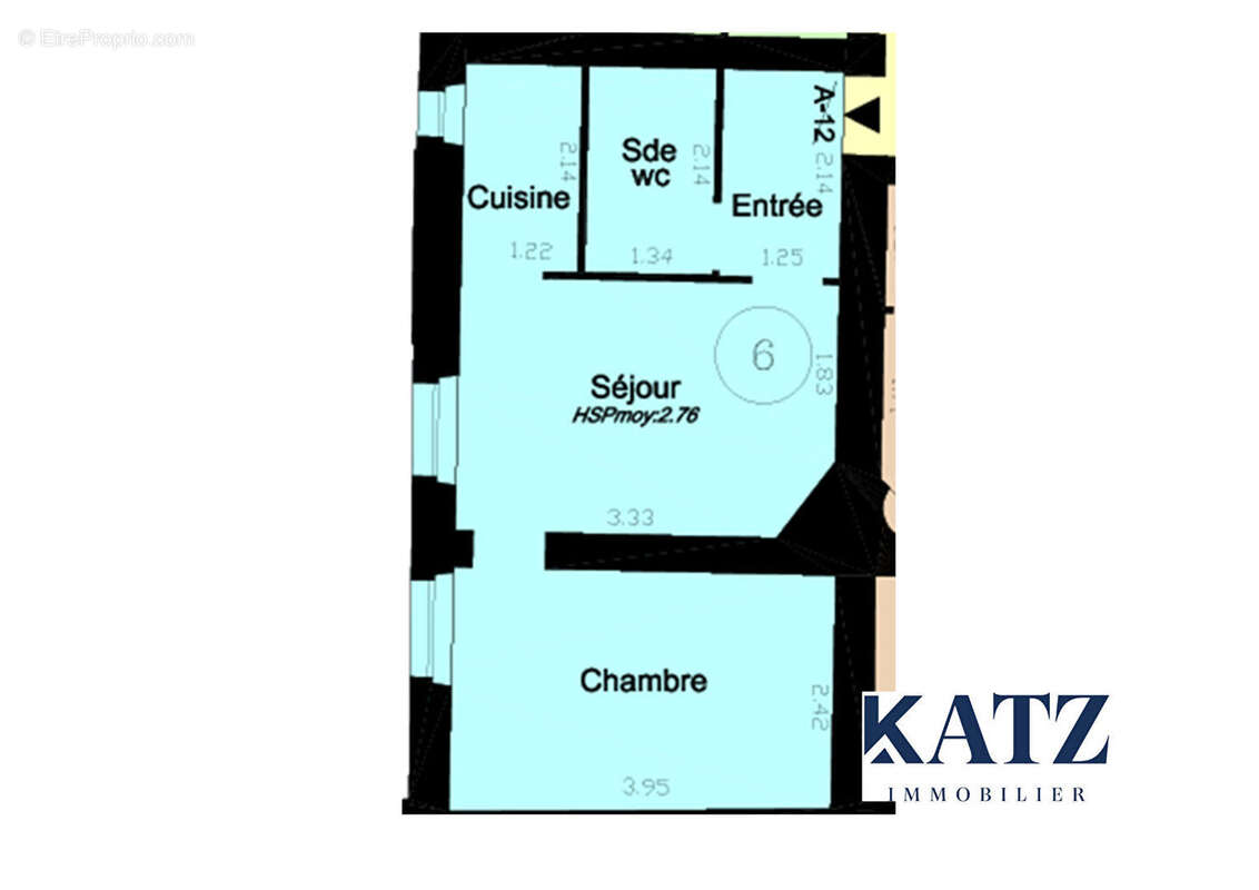 Appartement à PARIS-20E