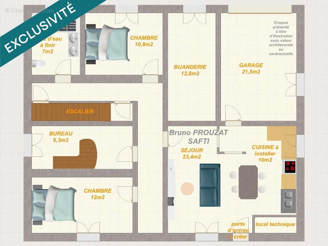 Photo 9 - Maison à SAINT-ETIENNE-DE-TULMONT