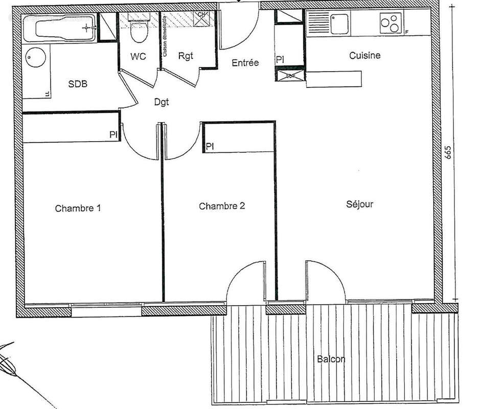 Appartement à COLOMIERS