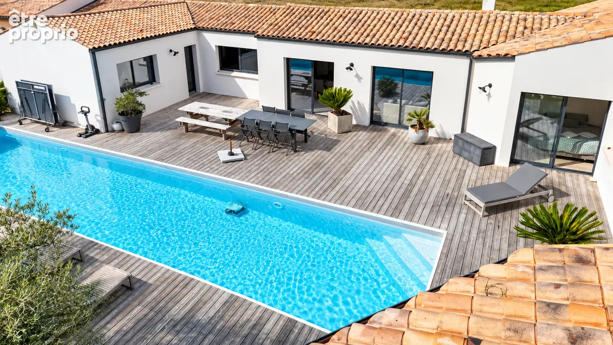 5 min d'aigrefeuille d'aunis maison 212 m² 6 chambres piscine et jardin - photo 15