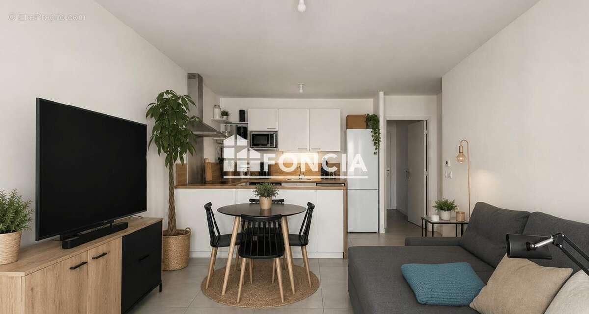 Cagnes-sur-Mer – Centre-ville – 3 pièces de 64,64 m²  – Terrasse de 12.37m² – Double parking - photo 3