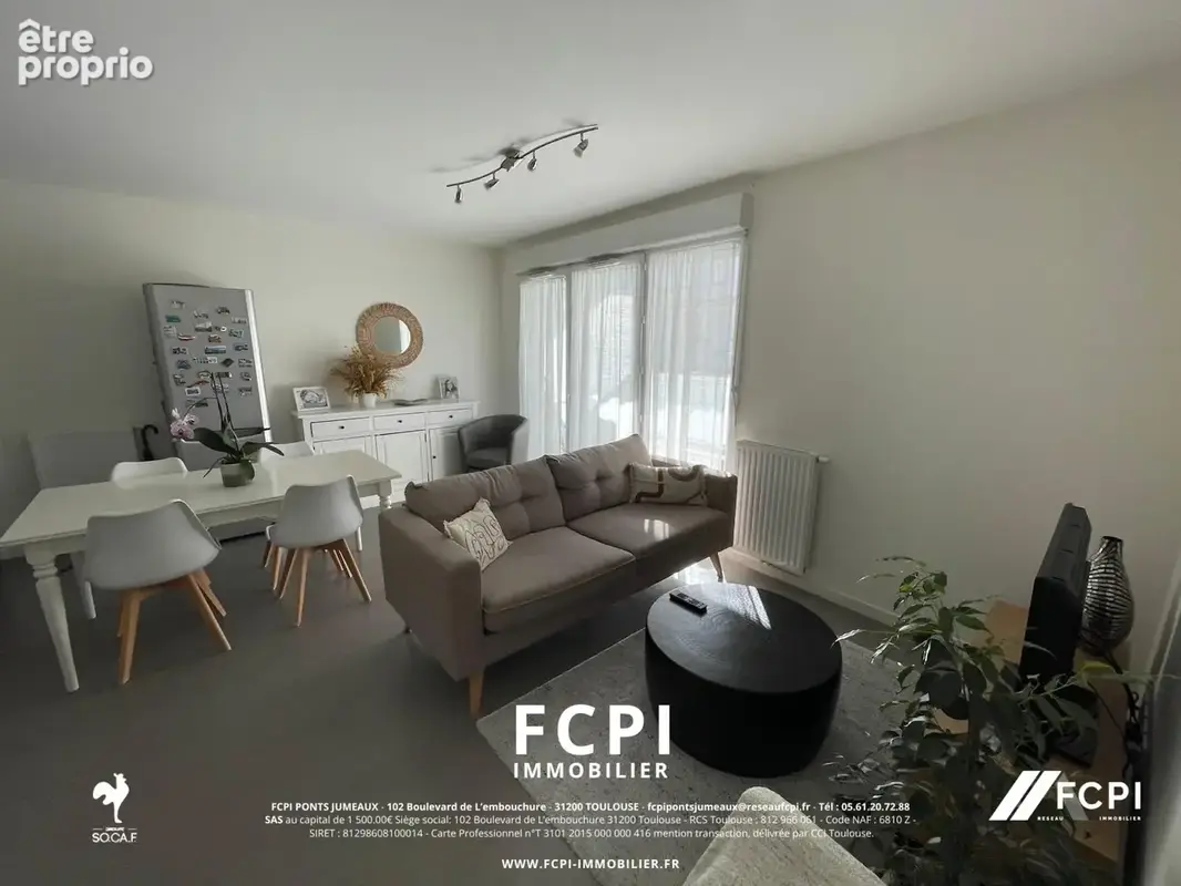 Appartement trois pièces - 68m2 - CENON - photo 2