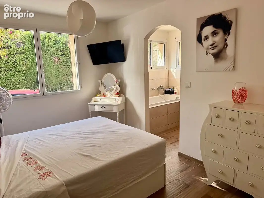 Cagnes sur mer - villa 3/4 pieces + studio piscine calme - photo 8