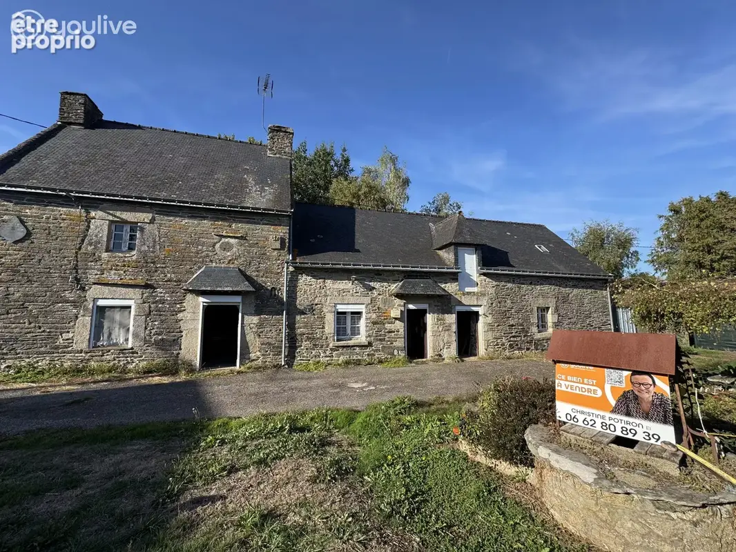 Pontivy sud, la campagne à proximité de la ville, Longère à restaurer - photo 2