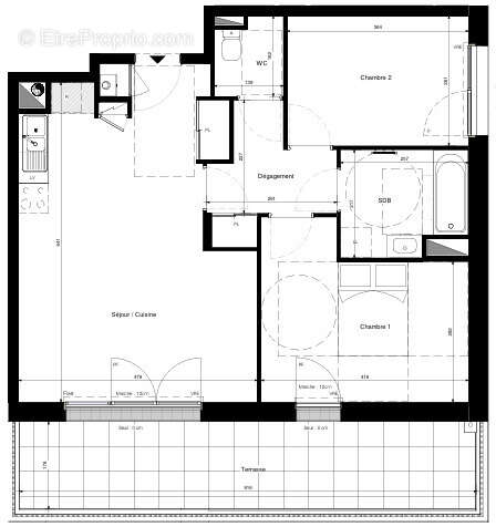 Appartement à SAINT-SYLVAIN-D'ANJOU