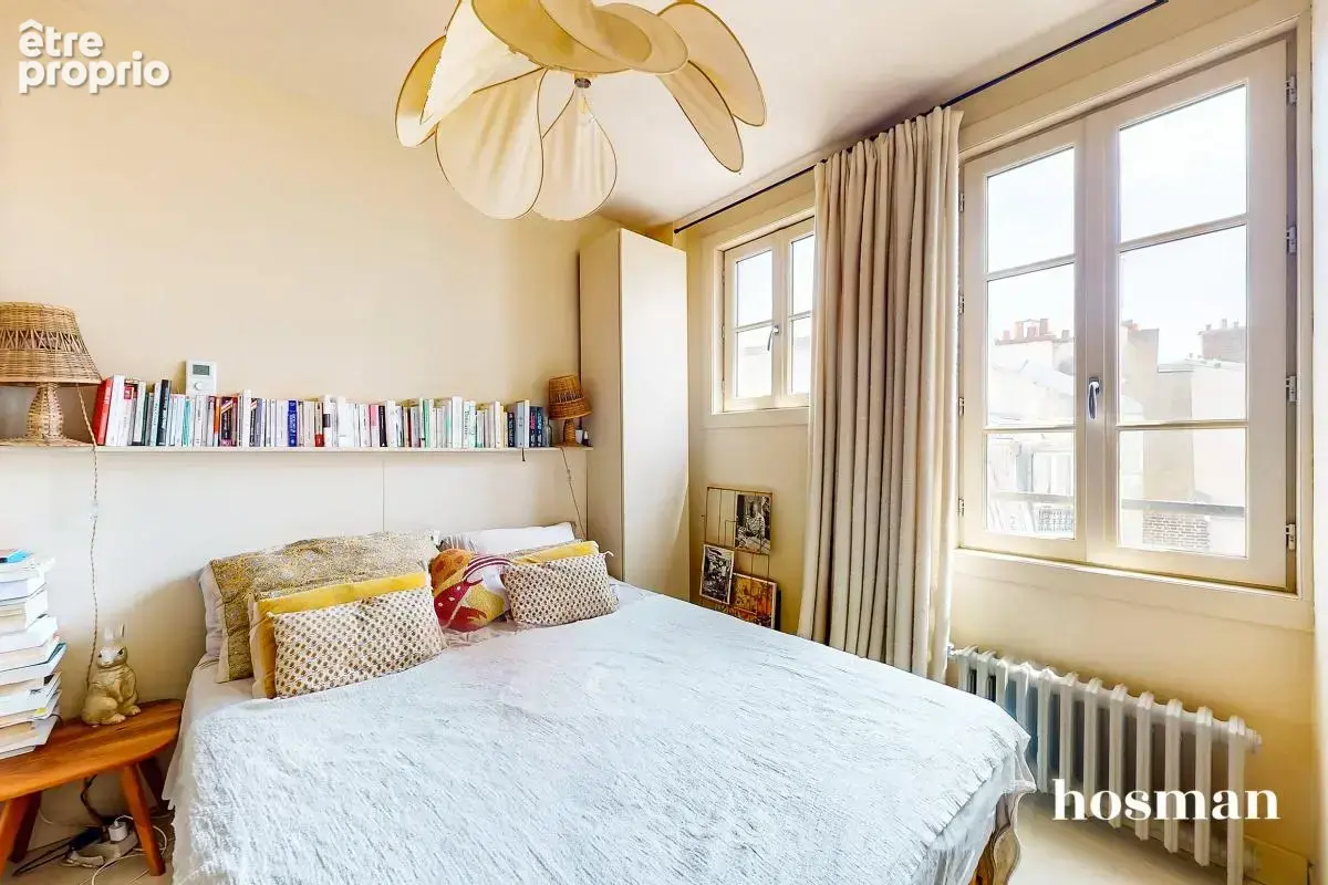 Superbe 2 pièces de 46,5 m² - Dernier étage baigné de lumière - Paris 18ème - Lamarck / Mont Cenis - photo 7