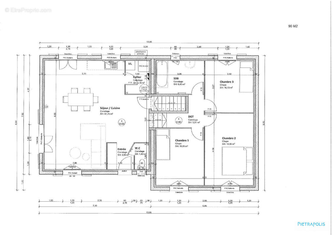 Terrain à LA COTE-SAINT-ANDRE