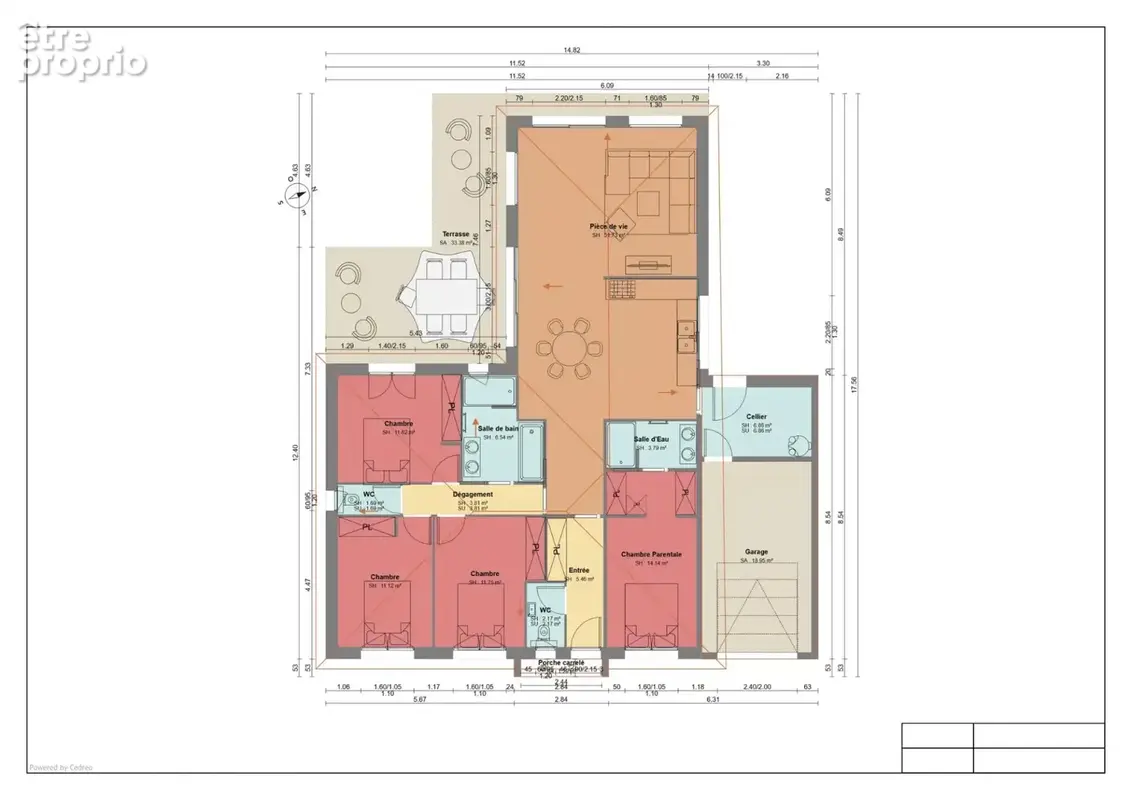 Villa neuve de plain pied- 4 chambres- garage- clim-re2020 - photo 25