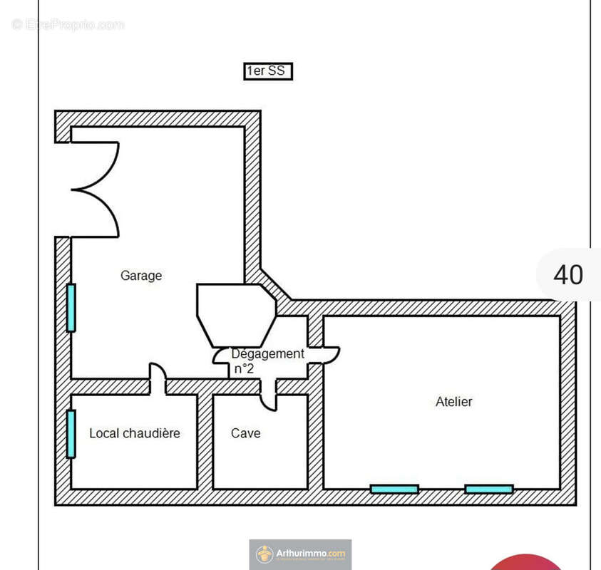 Maison à SERRIS