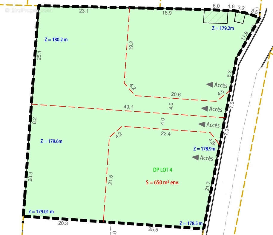 Terrain à CARCASSONNE