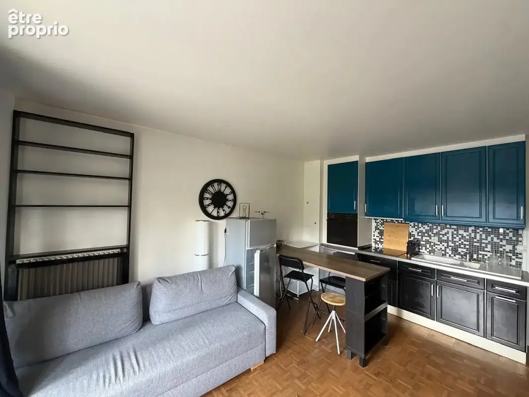 75014 paris -  studio 31 m² avec balcon sud-est et vue dégagée - alésia - photo 2