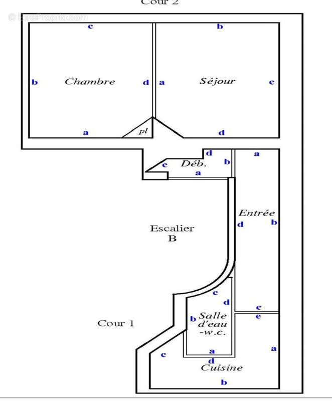 Appartement à PARIS-18E