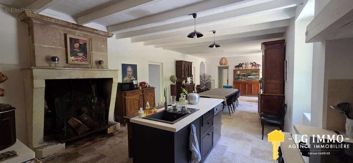 Maison Charentaise et familiale, 6 chambres, au calme avec piscine - photo 12