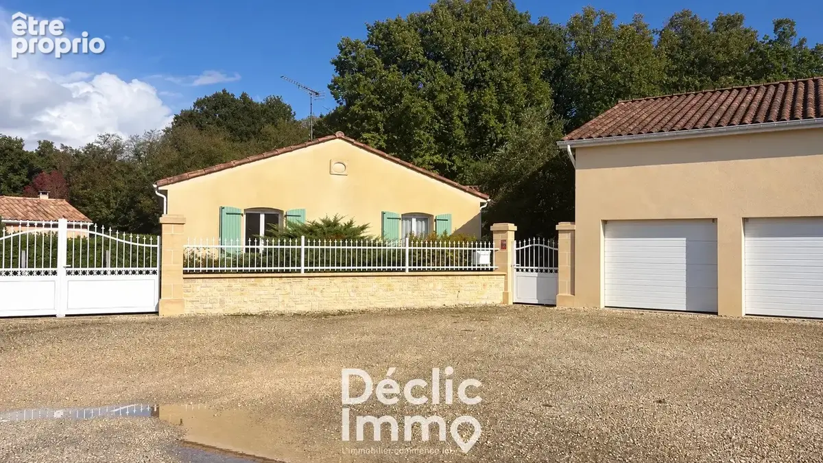 L'isle-d'espagnac  maison de plain-pied de 115,16 m², 4 chambres, double garage avec étage et beau potentiel - photo 1