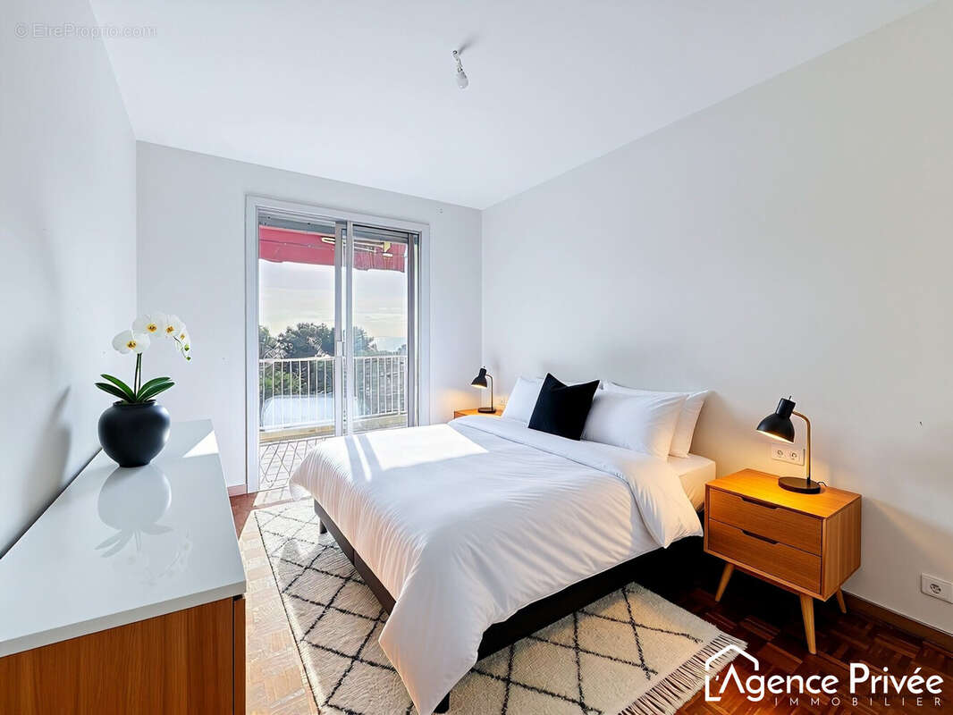Projet chambre par iA - Appartement à CAGNES-SUR-MER
