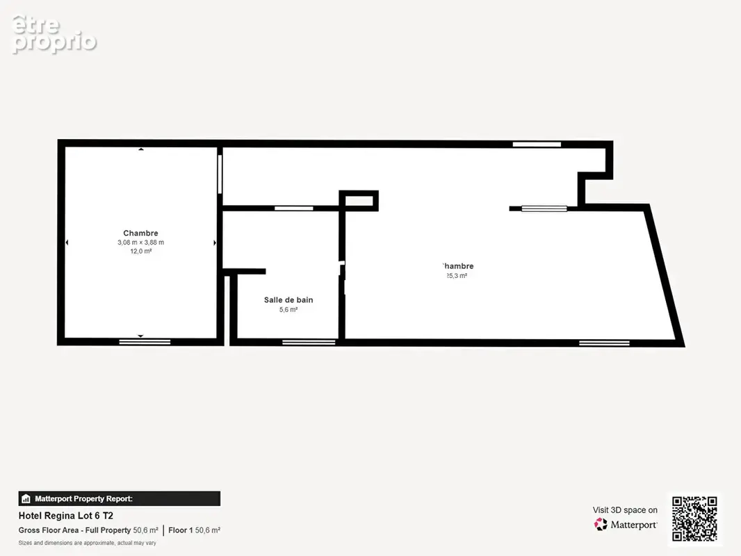 Appartement  2 pièce(s) 43.2 m2-Ascenseur - photo 2
