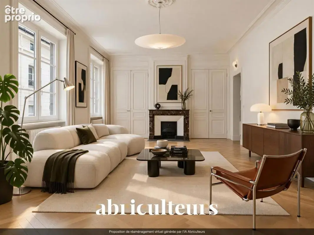 Superbe appartement familial de 176 m², lumineux et traversant, cœur de Saint-Étienne – 4 chambres, parking, cave - photo 3